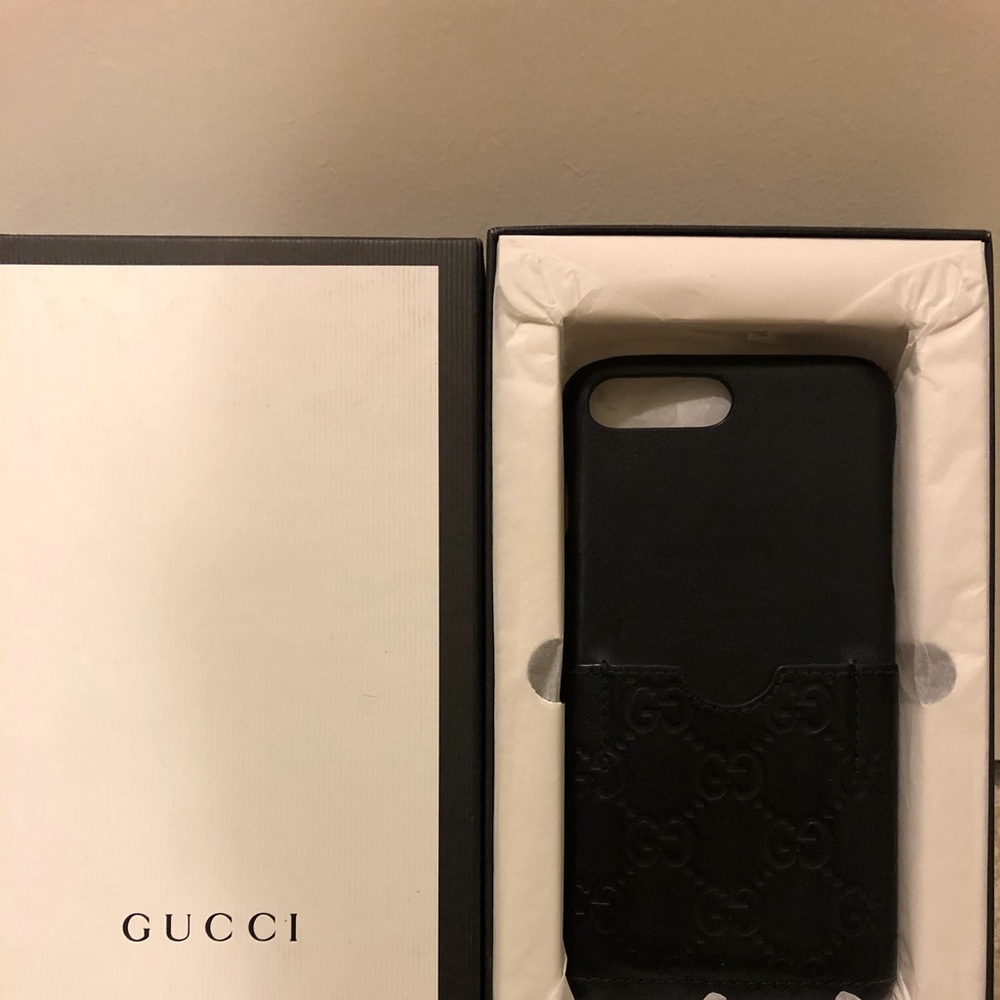 Authentic Gucci iPhone 7/8 plus case
